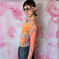 Y2K Custo Barcelona Anime Girl Graphic LS