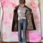 EnC Tailored Embossed Coat