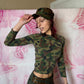 90s Camo Top