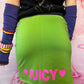 Y2K Juicy Couture Angel Drawstring Mini Skirt
