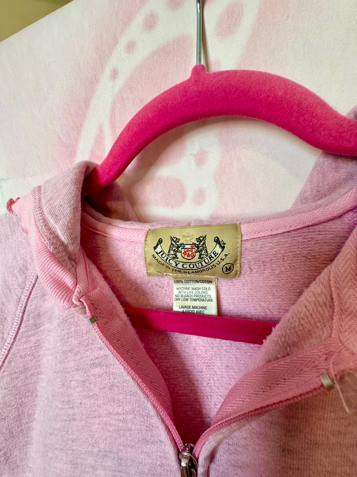 Y2K Juicy Couture Zip Hoodie