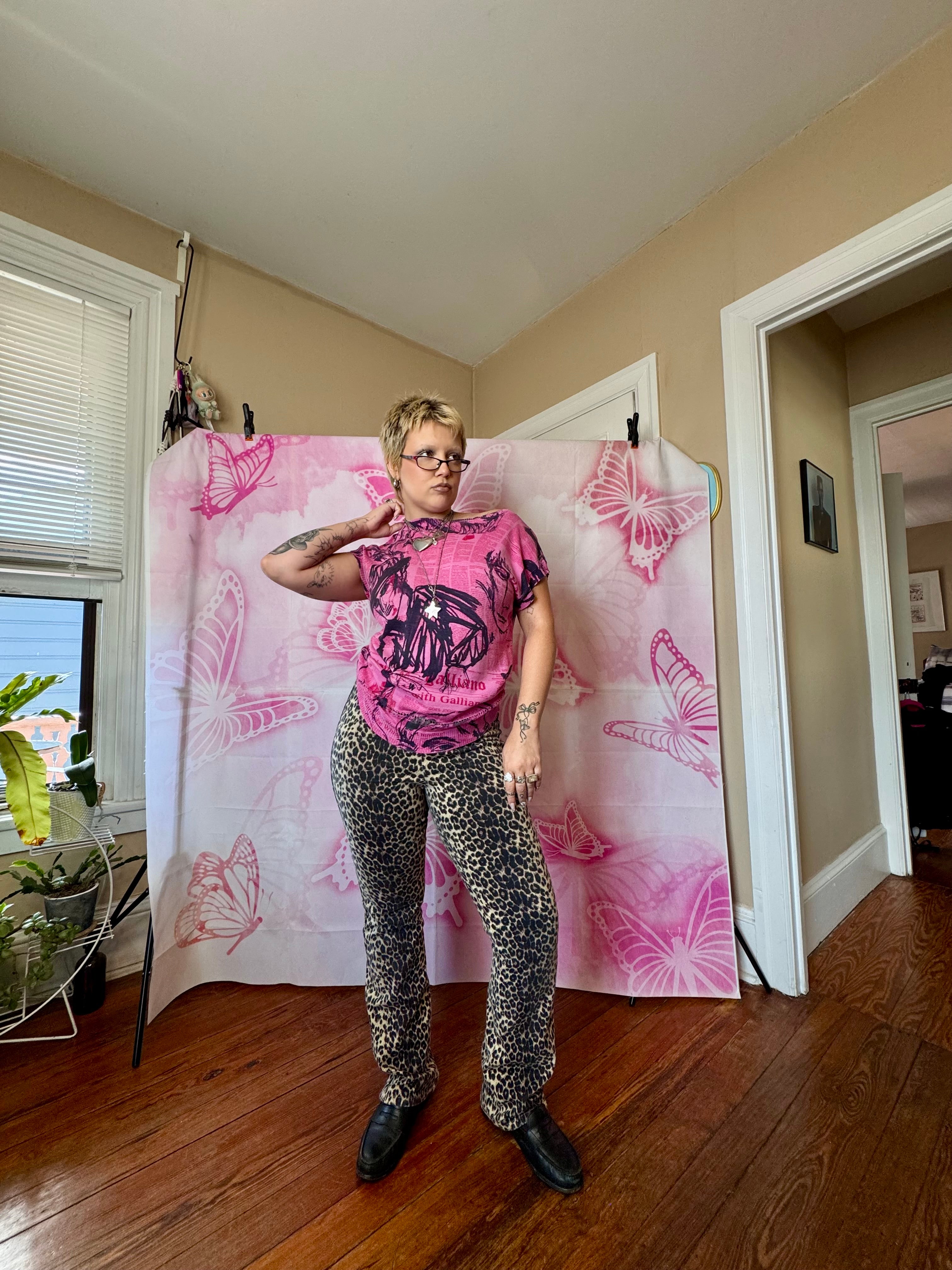 JOHN GALLIANO 2000s パーカー SOLD) 2000's JOHN GALLIANO GAZETTE NEWSPAPER HOODIE