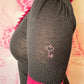 Pout by Victoria’s Secret Knit Peplum Button Sweater