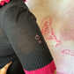 Pout by Victoria’s Secret Knit Peplum Button Sweater