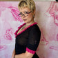 Pout by Victoria’s Secret Knit Peplum Button Sweater