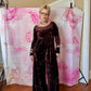 90s Betsey Johnson Velvet Jumpsuit