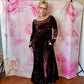 90s Betsey Johnson Velvet Jumpsuit