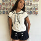 Blondita Shop Sailor Bloomer Shorts Noir