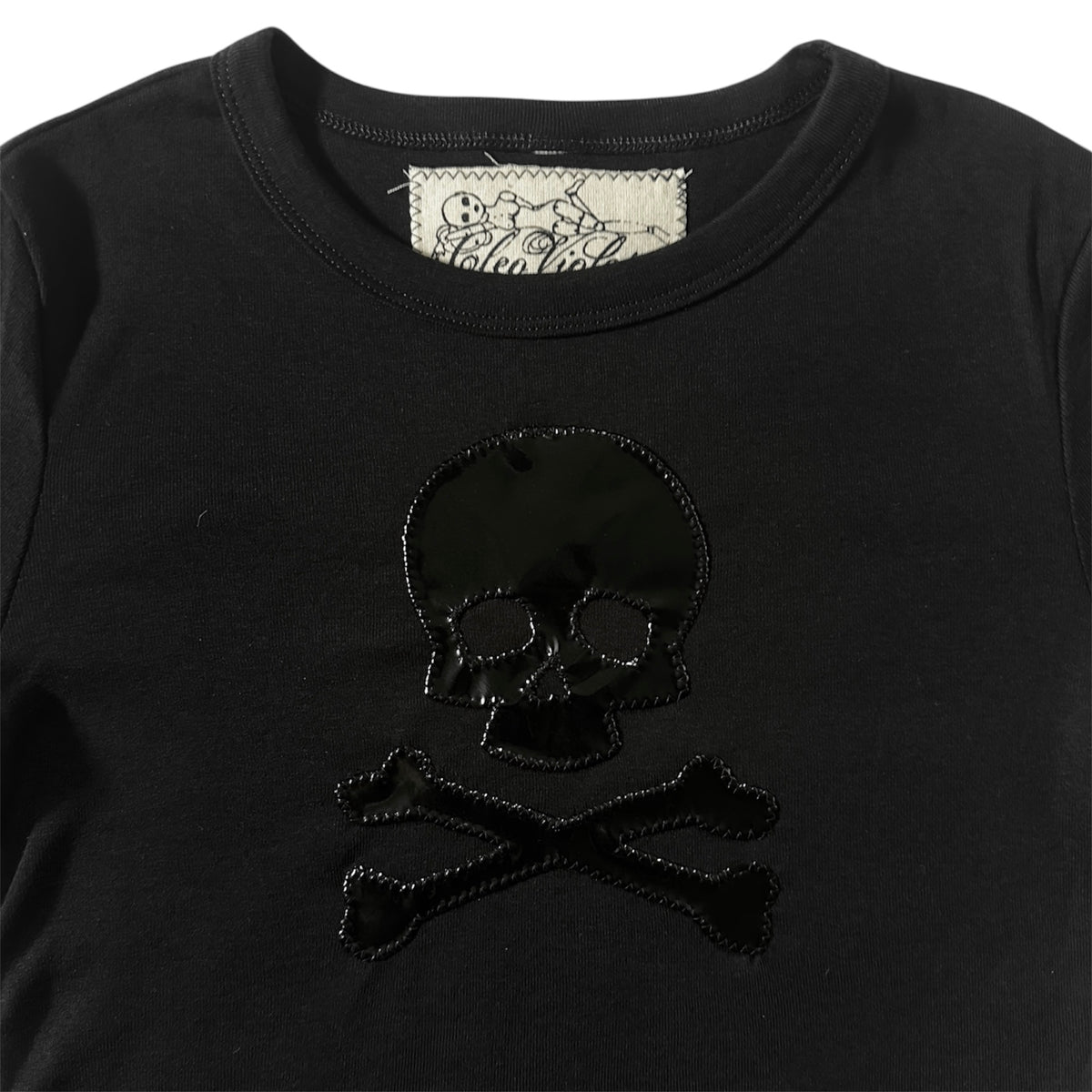 εϊз COMING SOON εϊз Cleo Violet PVC Skull Long Sleeve