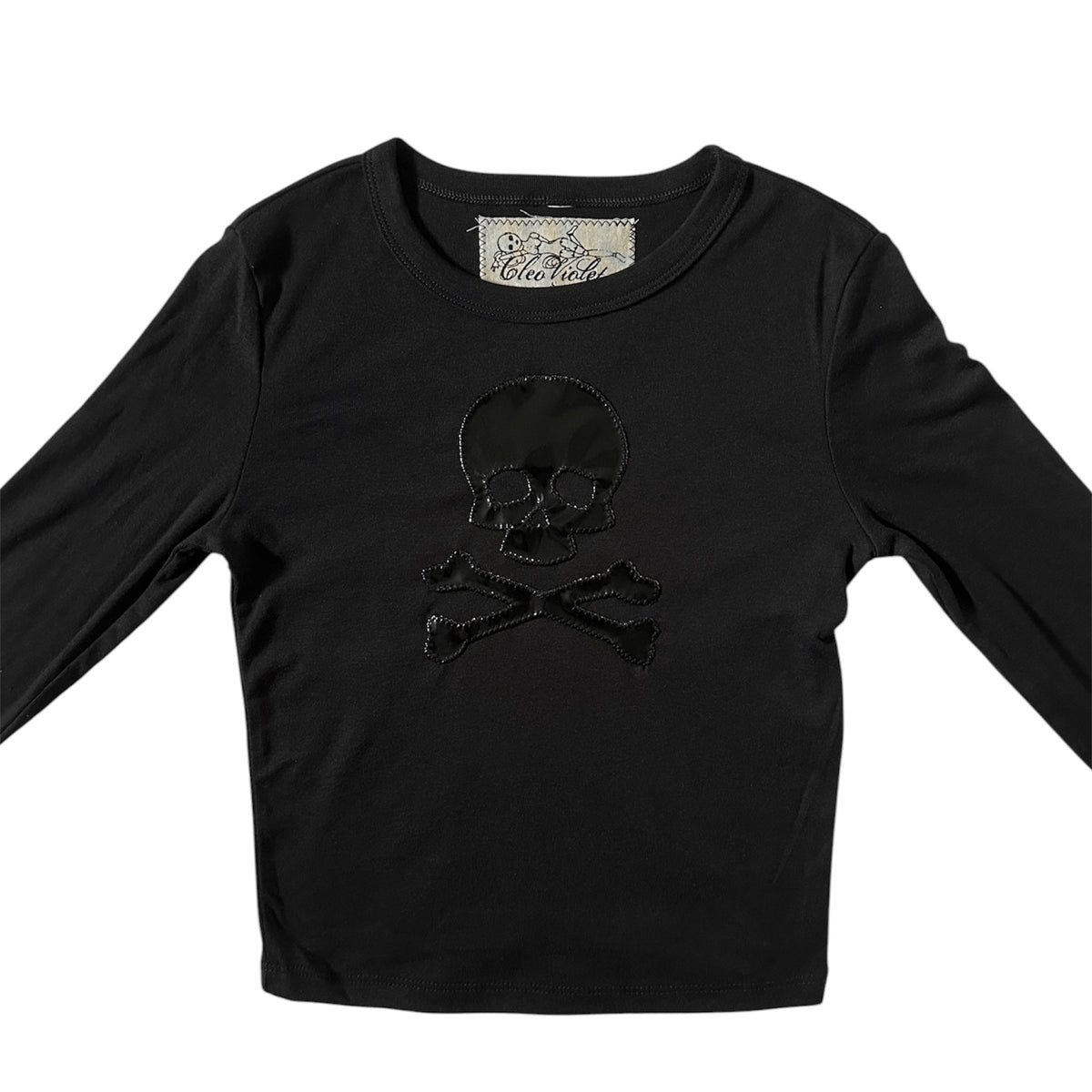 εϊз COMING SOON εϊз Cleo Violet PVC Skull Long Sleeve
