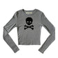 εϊз COMING SOON εϊз Cleo Violet PVC Skull Long Sleeve