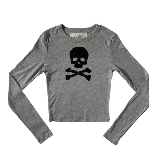 εϊз COMING SOON εϊз Cleo Violet PVC Skull Long Sleeve