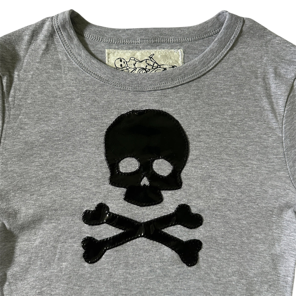 εϊз COMING SOON εϊз Cleo Violet PVC Skull Long Sleeve