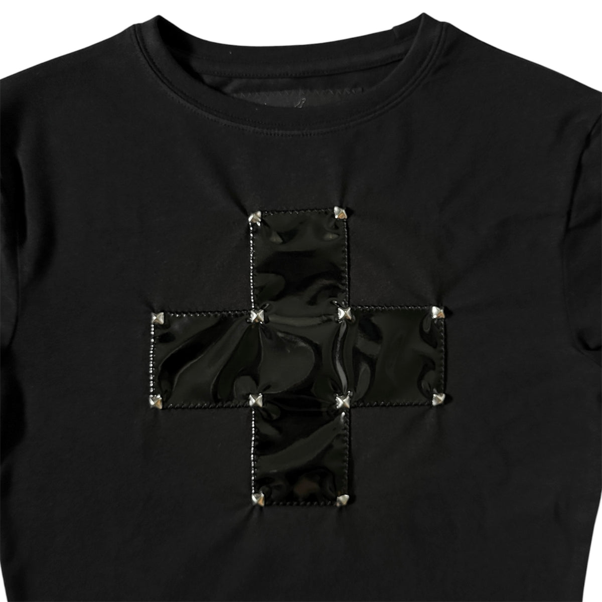 εϊз COMING SOON εϊз Cleo Violet PVC Malpractice Baby Tee