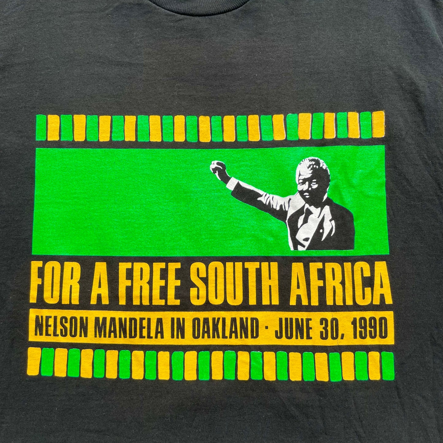 1990 Deadstock "Free South Africa" Nelson Mandela T-Shirt