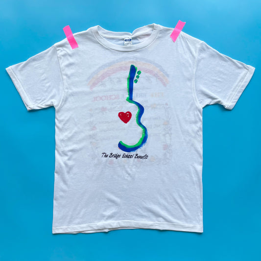 1986 Deadstock Bridge School Benefit Charity Concert T-Shirt
