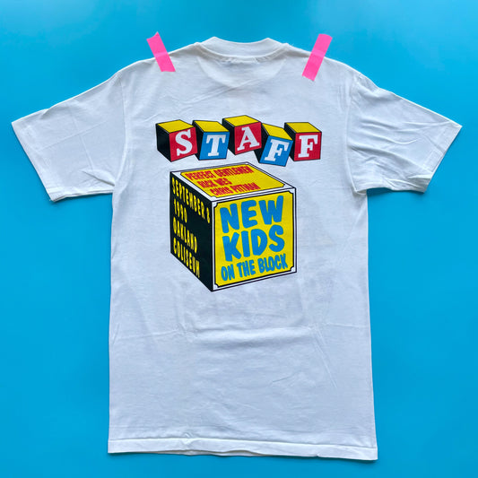 1990 Bill Graham Presents “Day On The Green” New Kids On The Block T-Shirt