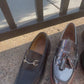 Y2K Coach Metallic Loafers