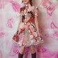 1960s Emilio Pucci Pink-Orange-Brown Psychedelic Printed Cotton Short Sleeve Dress